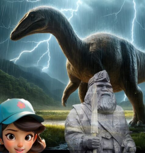 カムイサウルス:「せかいの恐竜・ワンダーランド」1日1恐竜